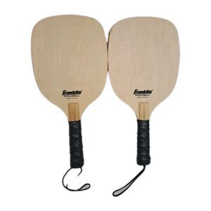 Franklin Pickleball Wooden Paddle Set of 2 Durable Beginner Recreational Use